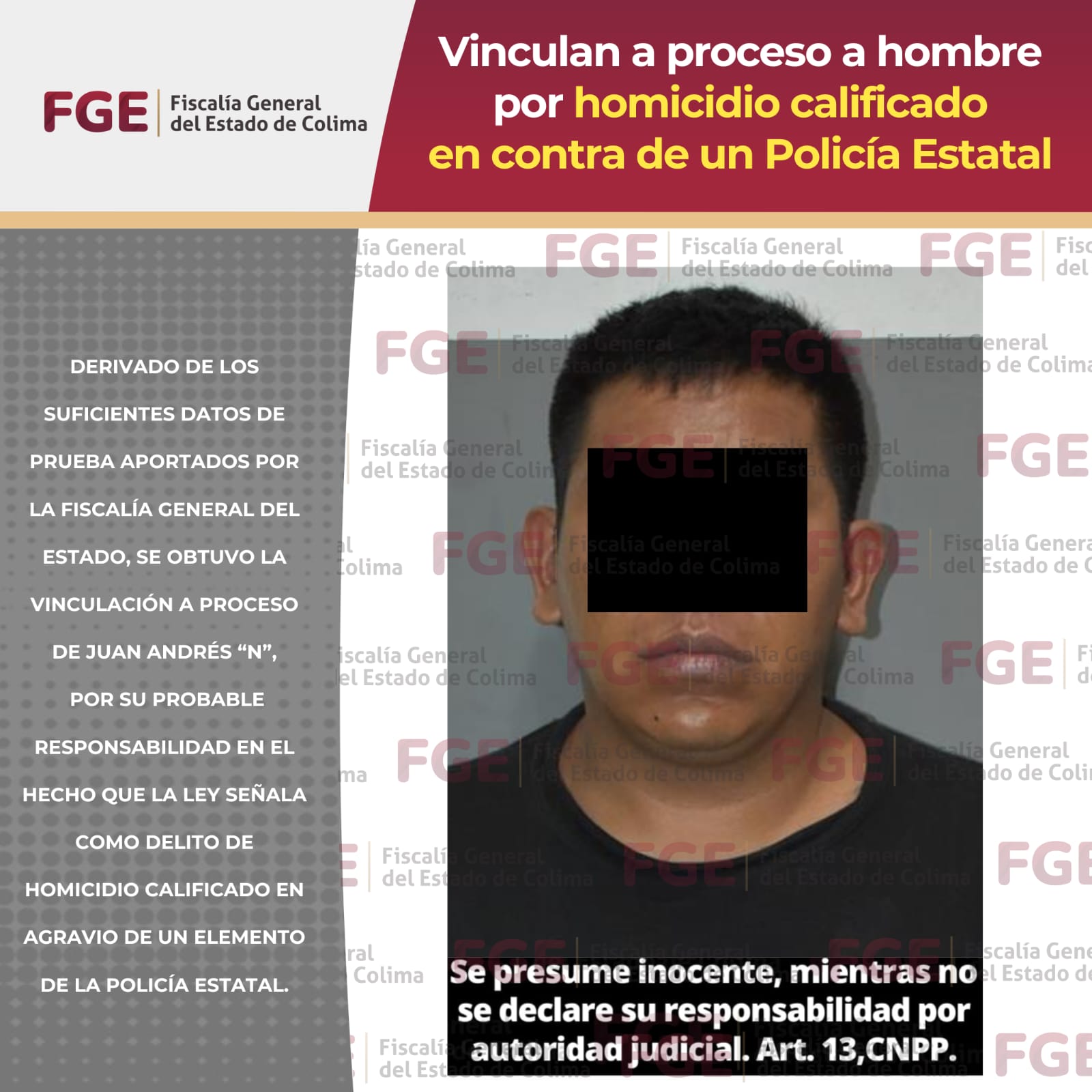Vinculan a proceso a hombre por homicidio calificado en contra de un ...